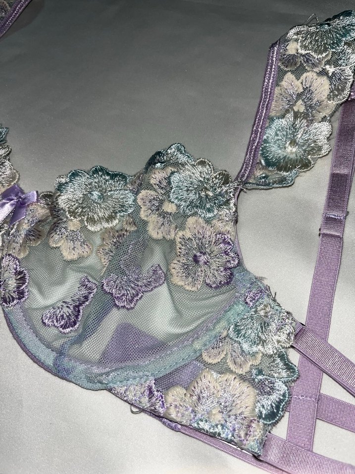 Mor-Mavi Bralet Takımı - Görsel 4