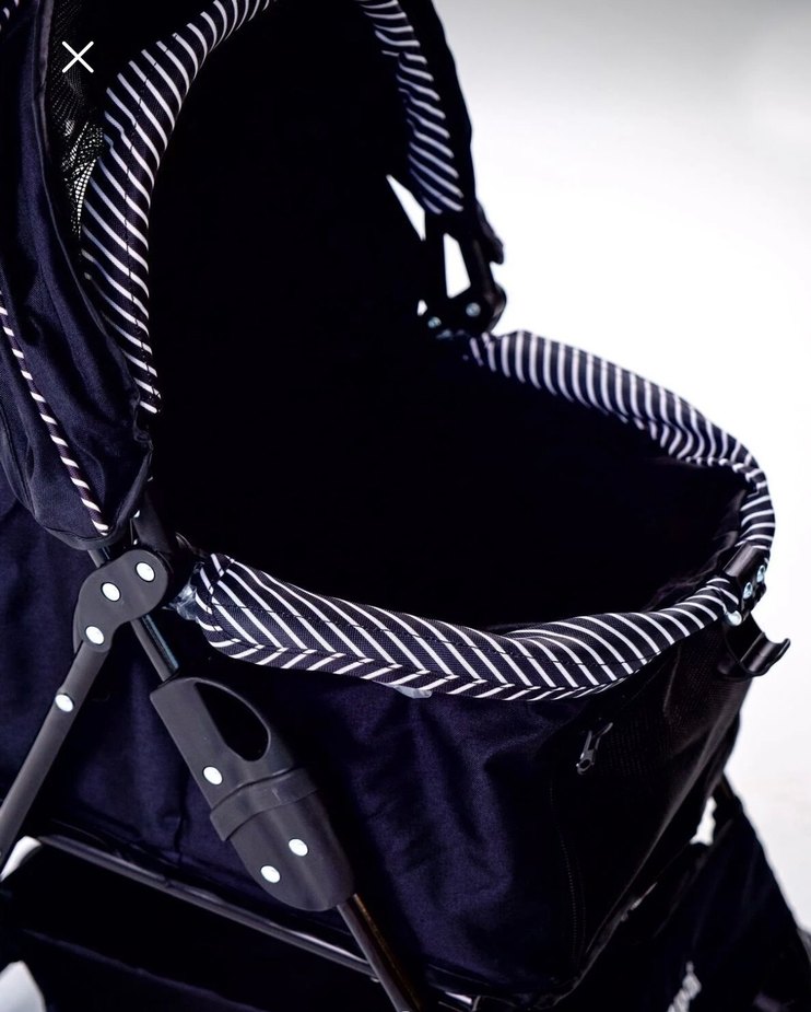 Zampa Siyah köpek kedi Arabası - Görsel 5