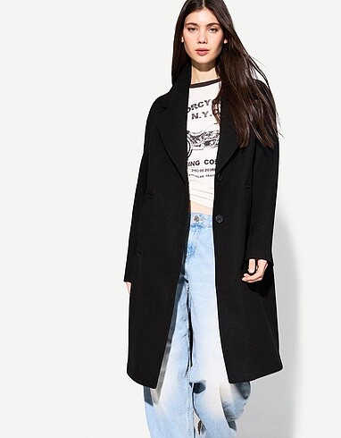 Bershka Siyah Kaban