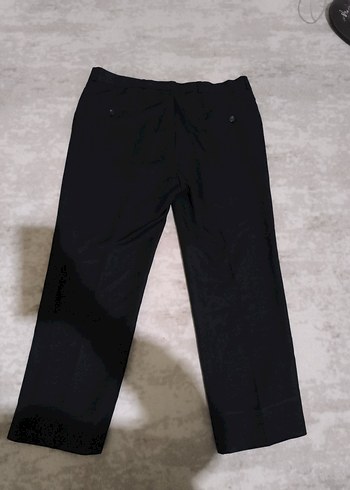 Siyah Regular Fit Erkek Ofis Pantolonu - Görsel 7