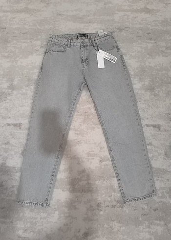 Koton Gri Erkek Tapered fit Denim Pantolon - Görsel 2