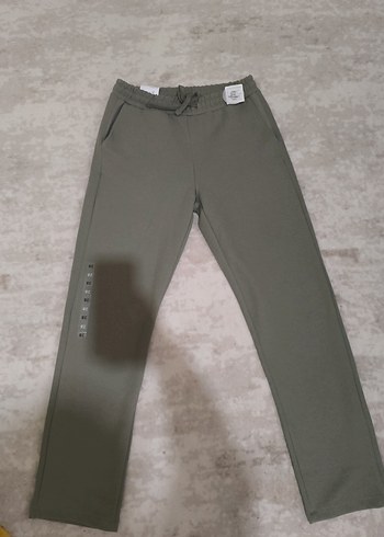 Defacto Haki Dokuma erkek pantolonu - Görsel 2