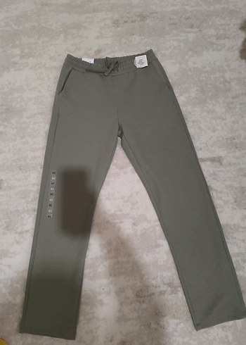 Defacto Haki Dokuma erkek pantolonu - Görsel 7