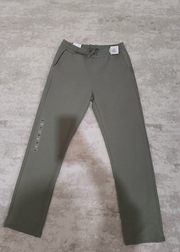 Defacto haki renk dokuma pantolon - Görsel 2