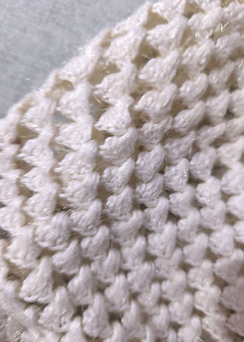 Kız Çocuk Bohem Örgü Panço - Görsel 6