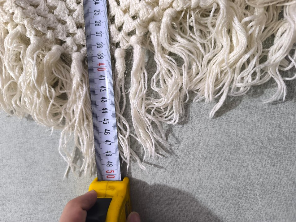 Kız Çocuk Bohem Örgü Panço - Görsel 5