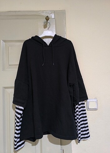Carpe Çizgili mevsimlik sweatshirt 
