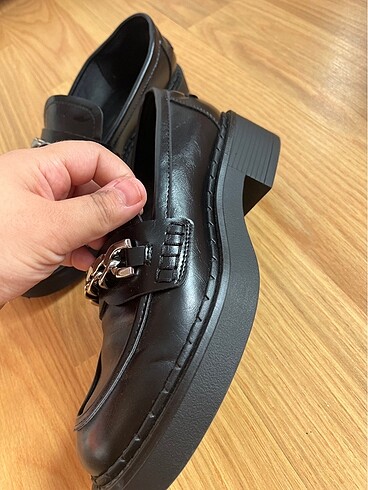 37 Beden Yepyeni bershka marka oxford ayakkabı