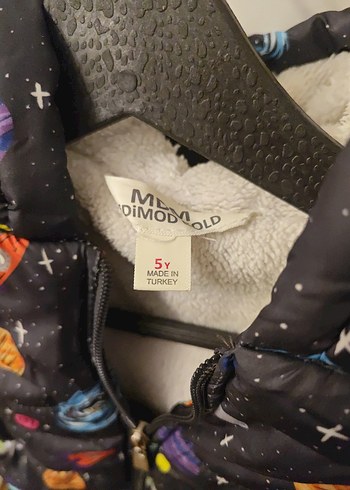 HelloBaby Erkek Çocuk Baskılı Kemerli Mont