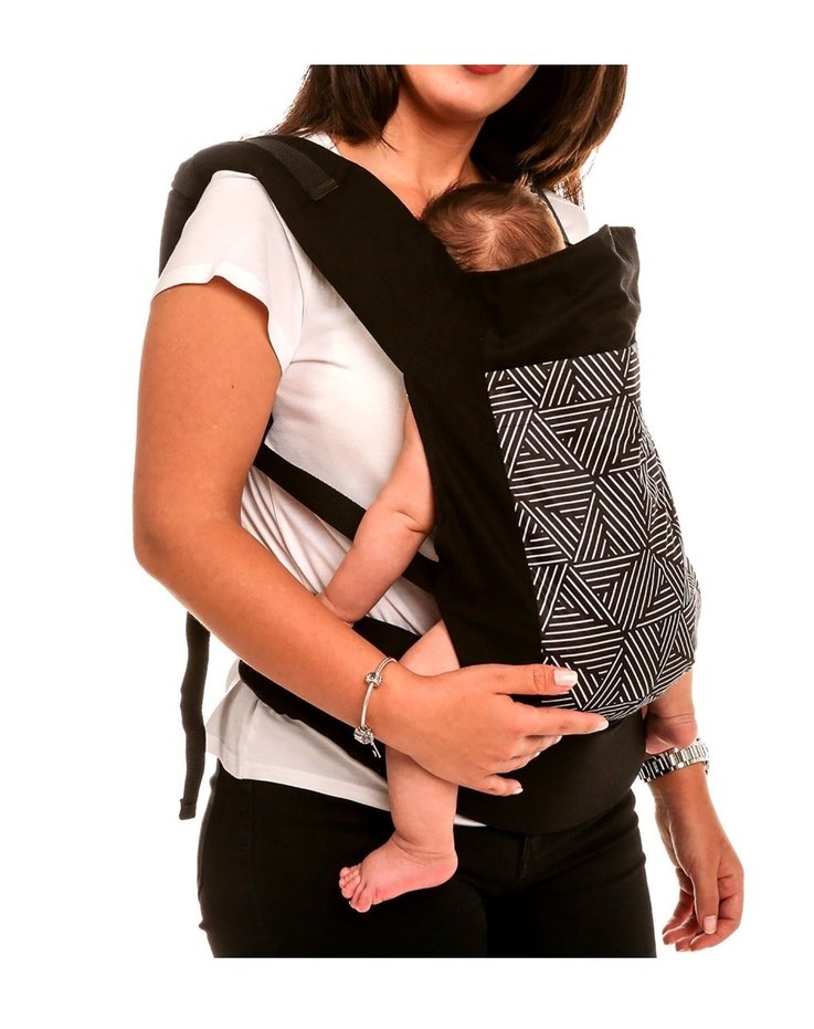 Siyah Desenli Bebek Taşıyıcı baby plus - Görsel 2