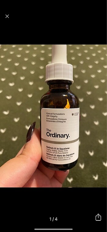 The ordinary retinol serumu