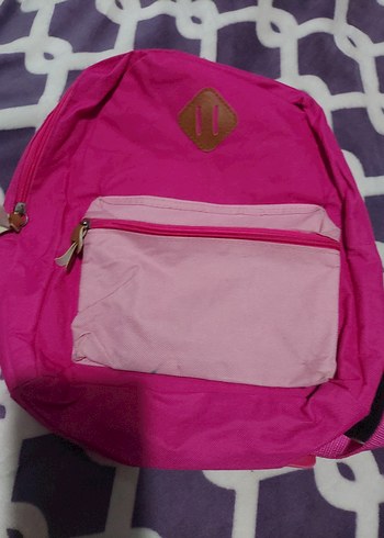 Pembe Fermuarlı Çocuk Sırt Çantası - Görsel 4