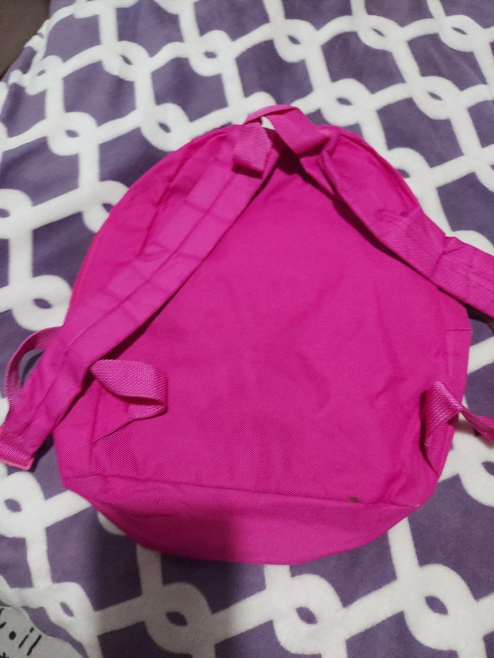 Pembe Fermuarlı Çocuk Sırt Çantası - Görsel 3