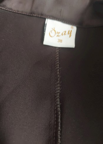 Kahverengi Pilili Uzun Kadın Takım - Görsel 6