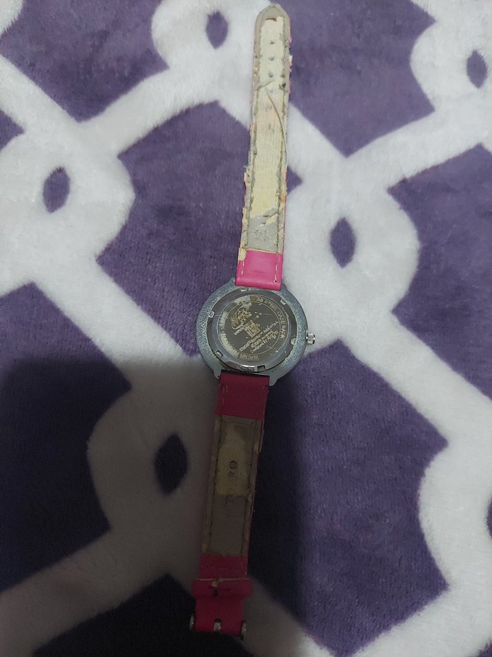 Pembe Kayışlı Kız çocuk Kol Saati - Görsel 3