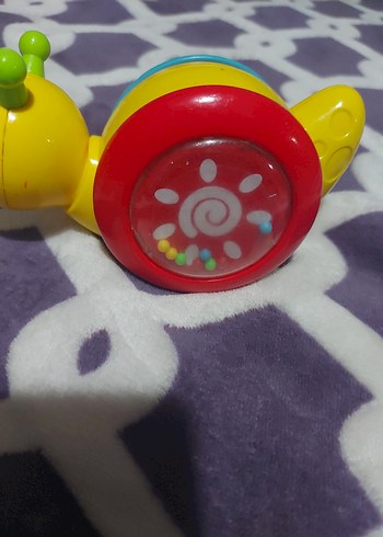 Renkli Sarı Diş Kaşıyıcı ve Çıngırak Oyuncak - Görsel 3