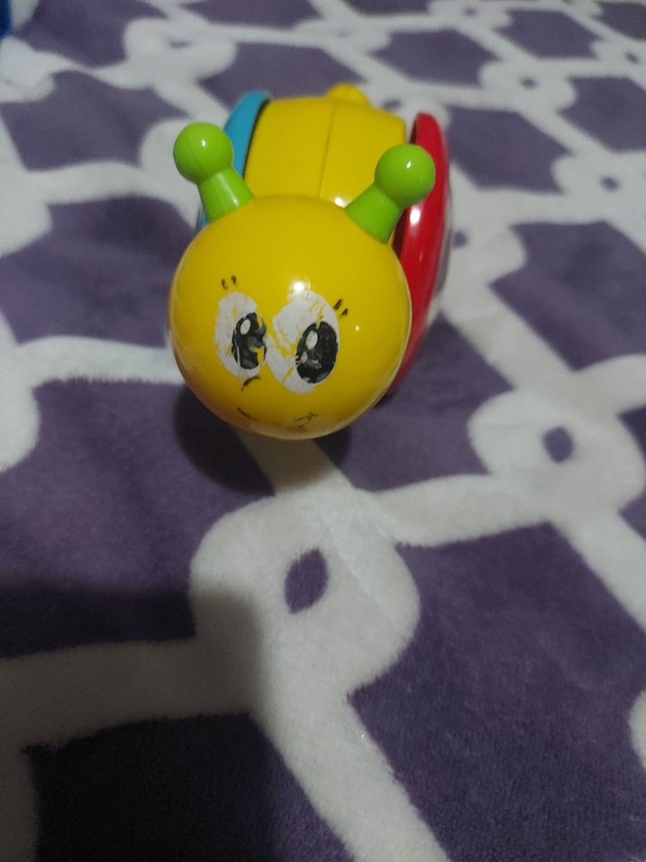 Renkli Sarı Diş Kaşıyıcı ve Çıngırak Oyuncak - Görsel 2