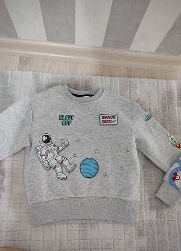 Çocuk sweatshirt toplu satış 3-4 yaş  - Görsel 2