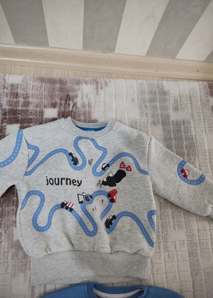 Çocuk sweatshirt toplu satış 3-4 yaş  - Görsel 3