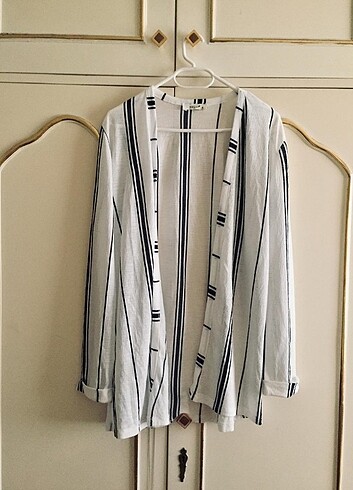 Çizgi Desen Bluz Tunik Bluz 36 38