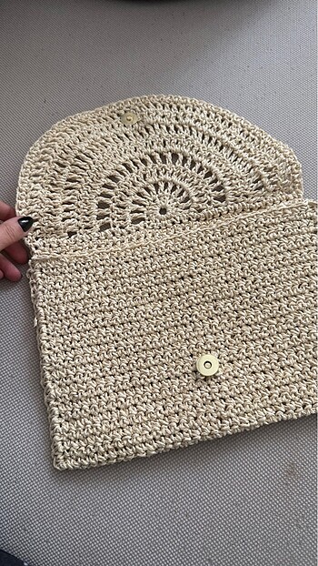 Diğer Clutch el örgüsü çanta