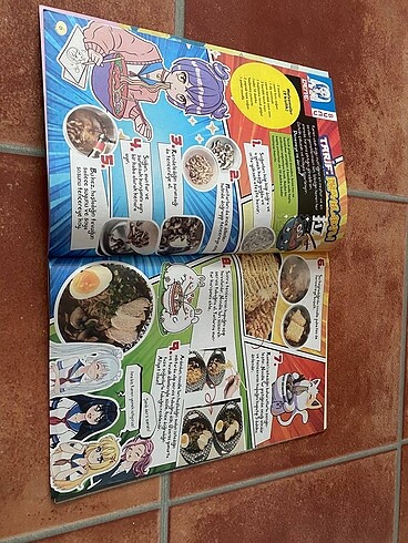  Beden Renk Animanga dergi 3 tane