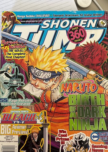 Shonen Jump Dergisi - Naruto & Bleach 2006