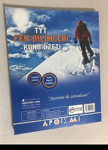  Apotemi yayınları tyt fen konu özeti