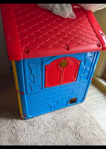 Renkli Plastik Oyuncak Ev - Görsel 2
