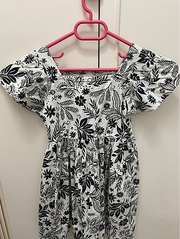 LC Waikiki LCW kız çocuk çiçekli elbise 6 7 yaş
