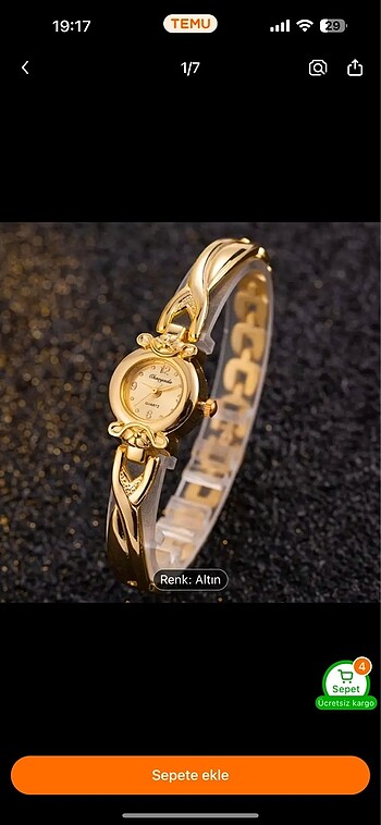 vintage saat
