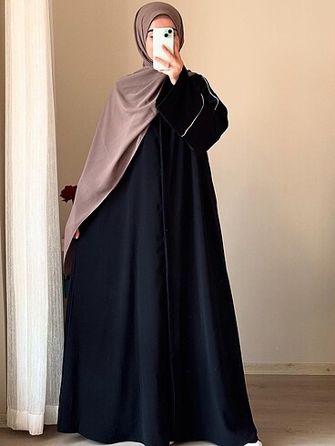 m Beden BİYELİ ABAYA