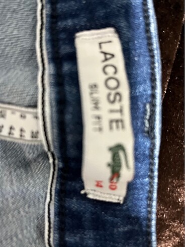 m Beden Lacoste kadın kot şort