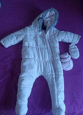 1 Yaş Beden Kız bebek astronot tulum