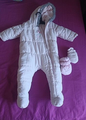 1 Yaş Beden ten rengi Renk Kız bebek astronot tulum