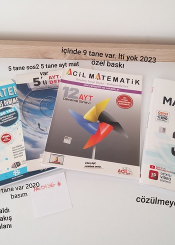Karışık Ayt Matematik Seti