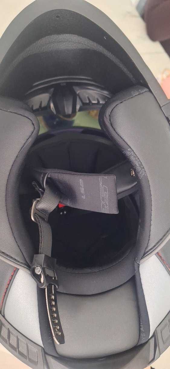 Parlak Pembe Baskılı Kadıb Motosiklet Kaskı - Görsel 5