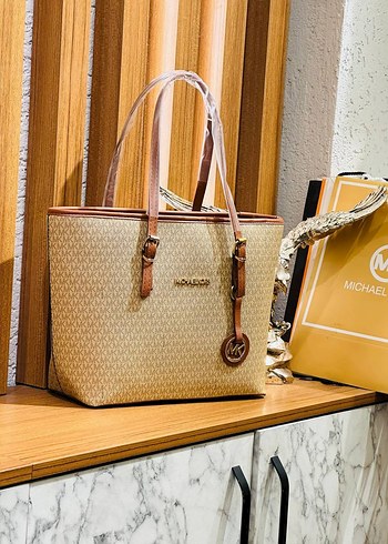 Michael Kors Kahverengi Deri Kadın Çanta