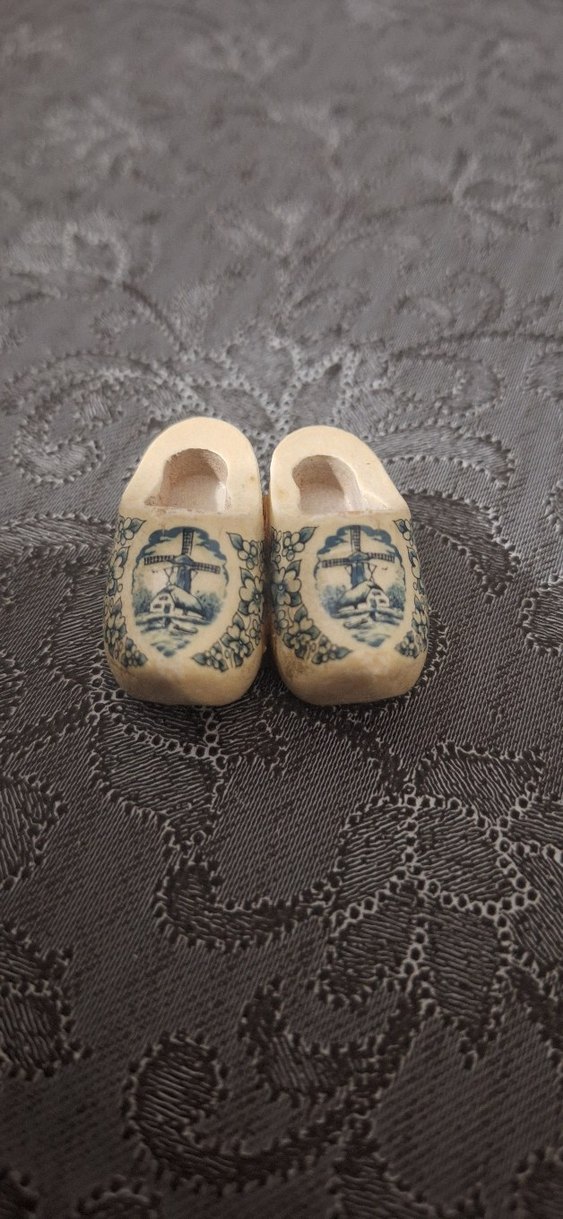 Değirmen Figürlü Porselen veya seramik minimal ayakkabı biblo - Görsel 3