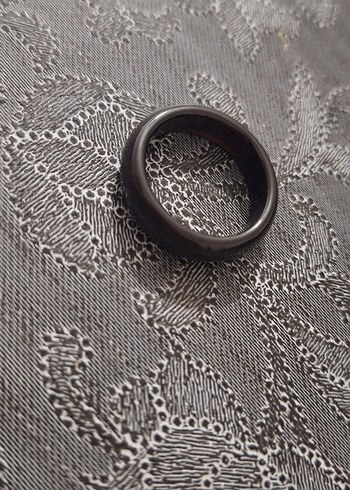 Doğaltaş Siyah Yüzük - Görsel 2