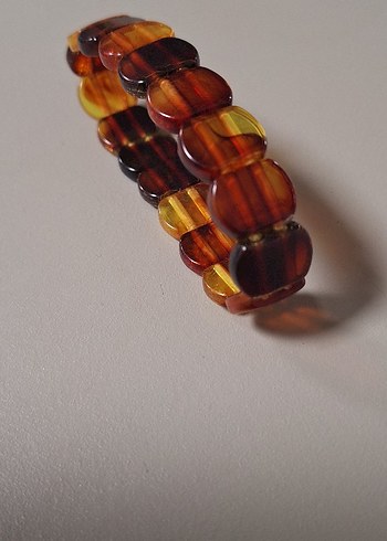 Toz Kehribar Bileklik - Görsel 4