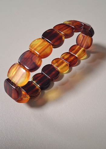 Toz Kehribar Bileklik - Görsel 6