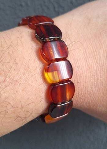 Toz Kehribar Bileklik - Görsel 7