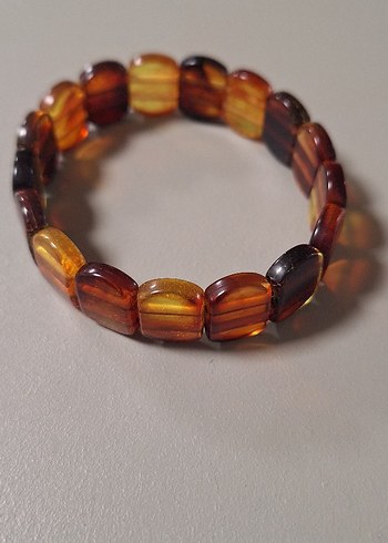 Toz Kehribar Bileklik - Görsel 2