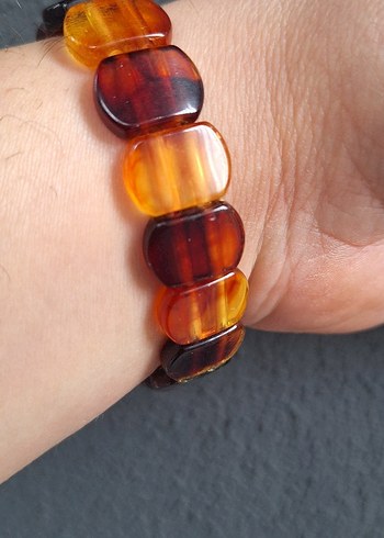 Toz Kehribar Bileklik - Görsel 8