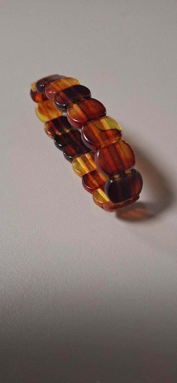 Toz Kehribar Bileklik - Görsel 4