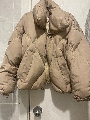 Kadın oversize şişme mont