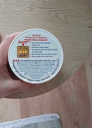 Dax saç bakım ürünü