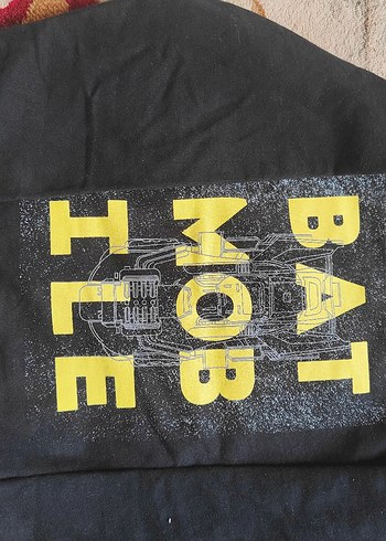 Siyah Baskılı Erkek çocuk Sweatshirt - Görsel 2