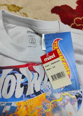 erkek çocuk Renkli Baskılı Kısa Kollu Tişört - Görsel 2